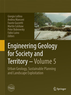 cover image of Engineering Geology for Society and Territory--Volume 5